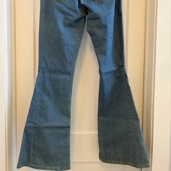 Joie Flare Women's Jeans in Blue - Picture 3 of 5